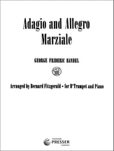 ADAGIO AND ALLEGRO MARZIALE TRUMPET SOLO cover